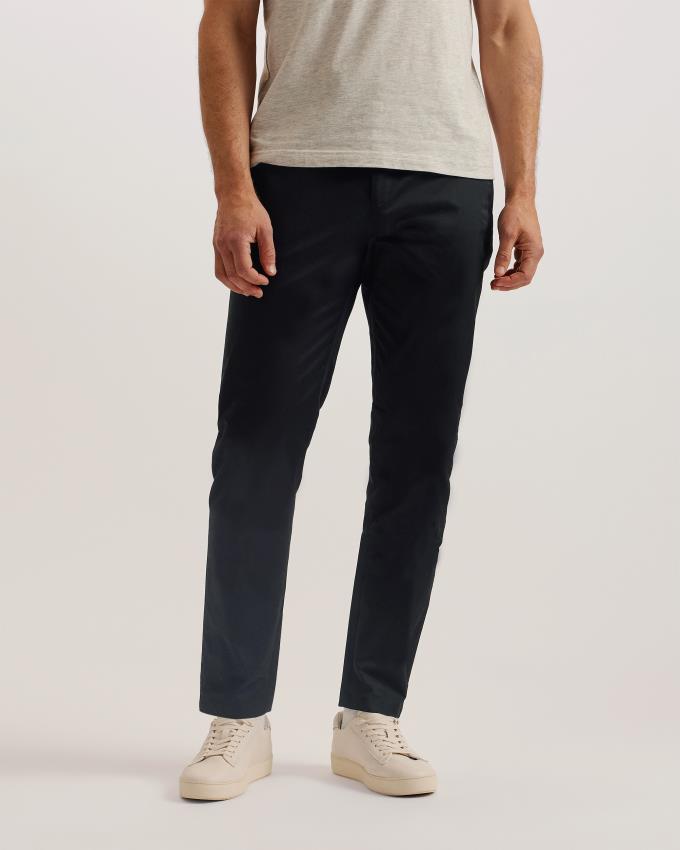 Pantalon Chino Ted Baker Slim Fit Cotton Noir Homme | YAQ-88827548